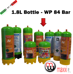 MaxxiLine 1.8l disposable bottles