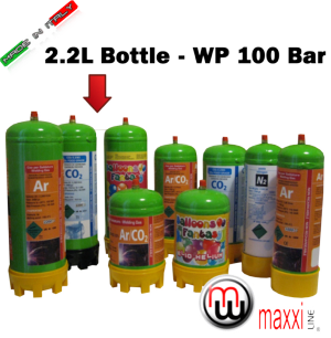 MaxxiLine 2.2l disposable bottles
