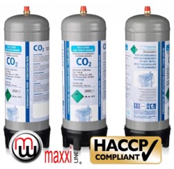 maxxiline CO2 E290 disposable gas cylinders