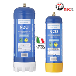 MaxxiLine Nitrous Oxide E942 disposable cylinders