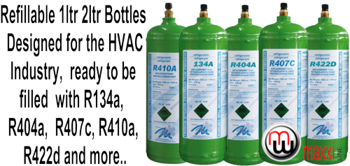 MaxxiLine Refillable Bottles